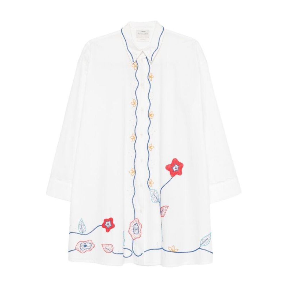 Forte Forte Women Embroidered Cotton Shirt